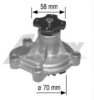OPEL 1334115 Water Pump